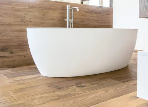 Parkettboden aus Mooreiche von Trapa.