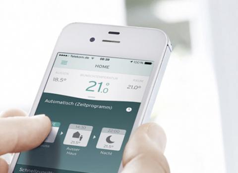 Die App multiMATIC von Vaillant zur Heizungswartung.